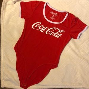 Coca Cola Bodysuit Sz M